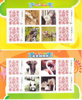 China 2006 100th Anniversary Of Beijing Zoo Special Sheets - Olifanten