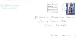 2000 £800 €0,41 ANNO FELLINIANO - 1991-00: Storia Postale