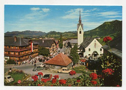 AK 021067 AUSTRIA - Bregenzerwald - Schwarzenberg - Dorfplatz Mit Tanzhaus - Bregenzerwaldorte