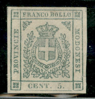 Antichi Stati Italiani - Modena - Governo Provvisorio - 1859 - Governo Provvisorio - 5 Cent (12) - Ben Marginato - Senza - Other & Unclassified