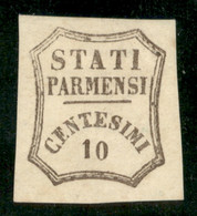 Antichi Stati Italiani - Parma - Governo Provvisorio - 1859 - Governo Provvisorio - 10 Cent (14a) - Ottimi Margini - Gom - Other & Unclassified