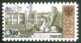 Rossija - Rusland - C4/48 - (°)used - 2002 - Michel 1047 - Standbeelden En Gebouwen - Oblitérés