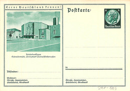 P221-069 Blanc Hindenburg Medallion Deutsches Reich - Enteros Postales