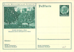 P232-067 Blanc Hindenburg Medallion Deutsches Reich - Enteros Postales