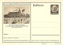 P236  Blanc Hindenburg Medallion Deutsches Reich - Enteros Postales