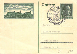 P272 SST 1938 Deutsches Reich - Enteros Postales