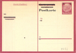 P244b  Blanc Hindenburg Medaillon Deutsches Reich - Enteros Postales