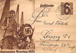 P251 Gel.1934  Deutsches Reich - Enteros Postales