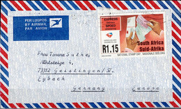 Südafrika RSA - Nationaler Briefmarkentag (MiNr: 943) 1994 - Auf Brief - Covers & Documents