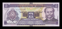 Honduras 2 Lempiras 2014 Pick 97b SC UNC - Honduras