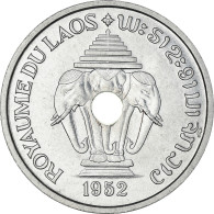 Monnaie, Lao, Sisavang Vong, 20 Cents, 1952, Paris, SUP+, Aluminium, KM:E2 - Laos