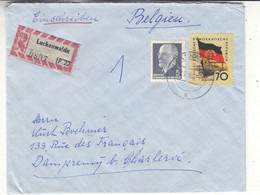 Allemagne - République Démocratique - Lettre Recom De 1962 - Oblit Luckenwalde - Drapeaux - - Lettres & Documents