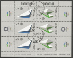 SI 2021 OLYPIC GAMES TOKYO, SLOVENIA, S/S, Used - Estate 2020 : Tokio