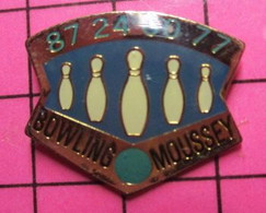 411f Pin's Pins / Beau Et Rare / THEME : SPORTS / BOWLING MOUSSEY - Bowling