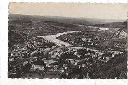 Digne (04) : Vue Aérienne Sur Le Quartier Du Pont En 1951 PF. - Digne