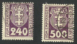 Germany / Freie Stadt Danzig 1921 - 1923 Used - Taxe