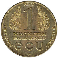 DIV - EC0010.2 - 1 ECU  COMPETITION GRAPHIQUE - 1993 - Euros Of The Cities