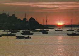 SUNSET AT COWES, ISLE OF WIGHT, ENGLAND. UNUSED POSTCARD   Tm2 - Cowes