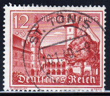 Germany 1939 3rd Reich Single 12pf Stamp To Celebrate Winter Relief Fund In Fine Used - Used Stamps