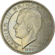 Monnaie, Monaco, 100 Francs, 1950, SUP+, Cupro-nickel, Gadoury:142, KM:E33 - 1949-1956 Anciens Francs