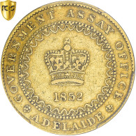 Monnaie, Australie, SOUTH AUSTRALIA, Adelaide Pound, 1852, Extrêmement Rare - South Australia