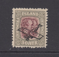 Iceland, Scott C2, MHR - Poste Aérienne