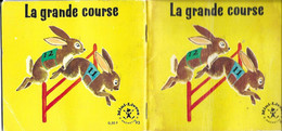 COLLECTION SERIE MINI LIVRES, LA GRANDE COURSE ( LAPINS )  EDITION HACHETTE PARIS, 1ERE EDITION 1965 - VOIR LES SCANNERS - Hachette