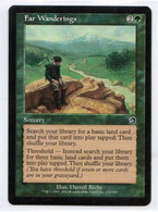 MAGIC The GATHERING  "Far Wanderings"---TORMENT (MTG--130-9) - Altri & Non Classificati