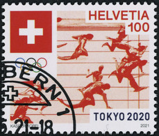 Suisse - 2021 - Olympia - Ersttag Stempel ET - Usati