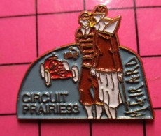 411f Pin's Pins / Beau Et Rare / THEME : AUTOMOBILES / RALLYE CIRCUIT DE LA PRAIRIE CAEN 1993 - Rallye