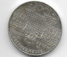 Monnaie 1993 100 Francs Musee Du Louvre Et Liberte Conduisant Le Peuple - Sonstige