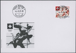 Suisse - 2021 - Olympia - Ersttagsbrief FDC ET - Ersttag Voll Stempel - Lettres & Documents