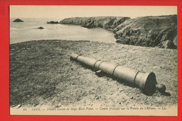 005225 - ROYAUME-UNI - ILE DE SARK - Canon Français Sur La Pointe Du Chateau - Sark