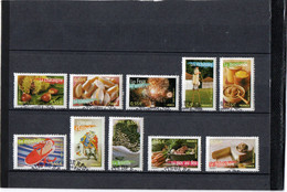 FRANCE    2008  Y.T. N° 4260  à  4269  Oblitéré - Used Stamps