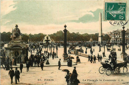 Paris * 8ème * La Place De La Concorde * Attelage - Distretto: 08