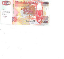 ZAMBIE BILLET 50 KWACHA - Zambie