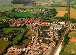 Faulquemont * Vue Aérienne Sur Le Village * Stadium Stade - Faulquemont