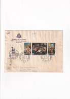 Registered Envelope With Letter - San Marino To Bruxelles - 1967 - Cartas & Documentos