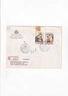 Registered Envelope - Tiziano Vecellio - San Marino To Bruxelles - 1976 - Briefe U. Dokumente