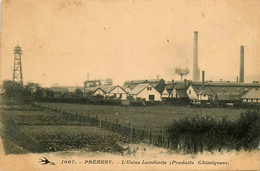 Prémery * Vue Sur L'usine Lambiotte * Production De Produits Chimiques * Cheminée - Other & Unclassified