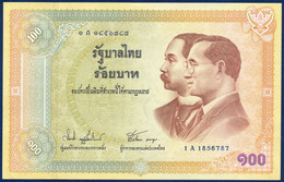 THAILAND - Thaïlande 100 BAHT P-110 COMMEMORATIVE Centennial Of Issue Of Thai Banknotes 2002 UNC - Thailand