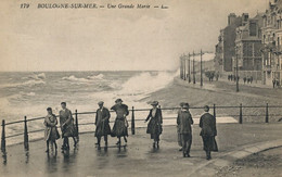 Grande Marée Tempete à Boulogne Sur Mer - Catastrophes