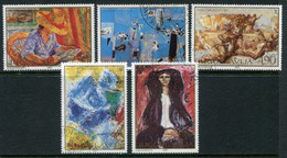 YUGOSLAVIA 1980  Paintings Used.  Michel 1867-71 - Used Stamps