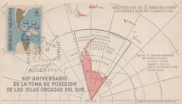 Enveloppe  FDC   1er  Jour   ARGENTINE   Terre  Antarctique  Argentine   1964 - FDC