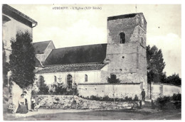 - 52 - AUBERIVE (Haute Marne) - L'Eglise (XIIe Siècle) - Cliché L. Guérin. - Scan Verso - - Auberive