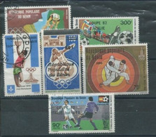 Benin    Lot Timbres Motif  Sport - Bénin – Dahomey (1960-...)