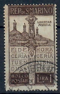 SAN MARINO 1923 - PRO VOLONTARI CADUTI O MUTILATI IN GUERRA - USATO - Used Stamps