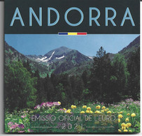 ANDORRA PRESENTACIO ESPACIAL 8 MONEDAS DEL AÑO 2021 TIRADA 10500 SERIES. - Andorre