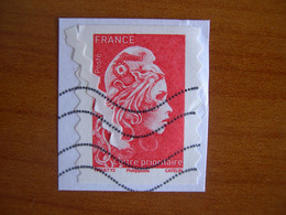 France  Obl   N° 1599 Avec Parasite - Used Stamps