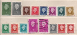 Niederlande 1969-81 Juliana 16 Marken/Varianten Gestempelt; Netherlands Used - Unclassified